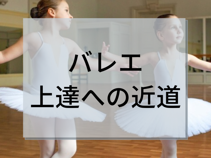 全然うまくならない…バレエの上達方法とおうちレッスン - 音楽・ダンス教育ママの体験日記